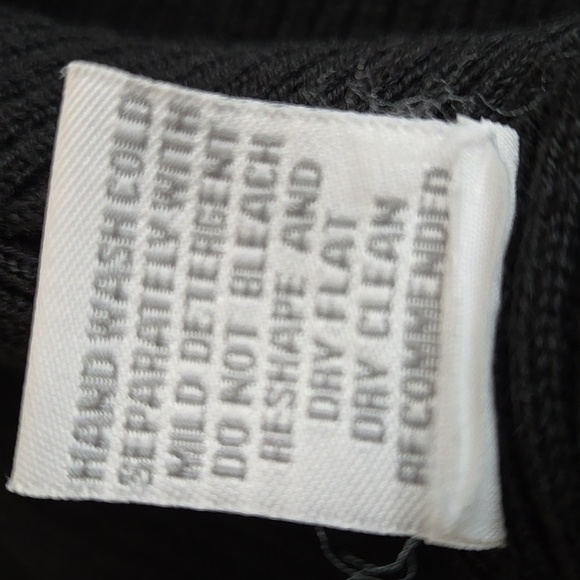 db Dressbarn Woman Black Pullover Sweater Top Long Sleeves Women size 2X - Picture 8 of 10